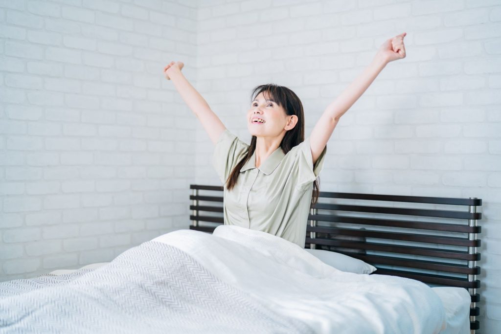 質の高い睡眠をしっかりと取る