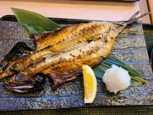 オメガ3が豊富な焼き魚