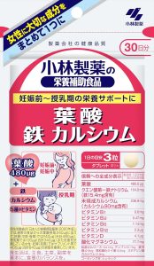 小林製薬 葉酸 鉄 カルシウムの商品画像