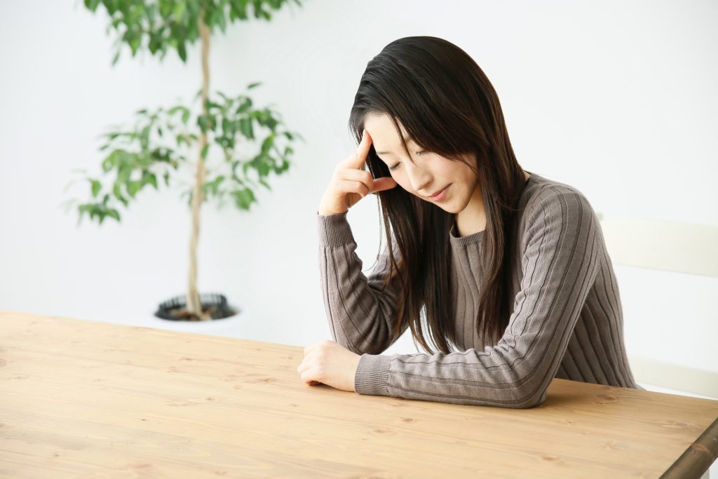 疲れている女性