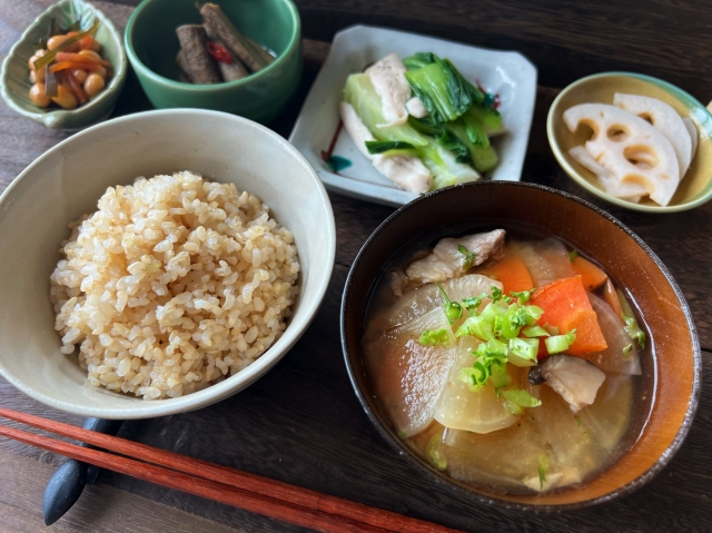 ①減塩を意識した食事